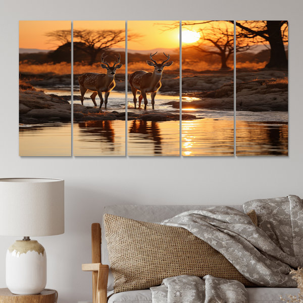 Millwood Pines Metal Animals Wall Decor Wayfair